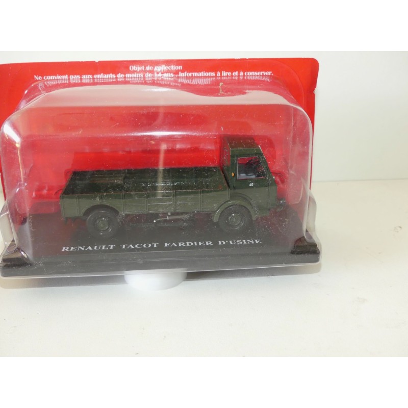 RENAULT TACOT FARDIER D'USINE IXO PRESSE 1:43