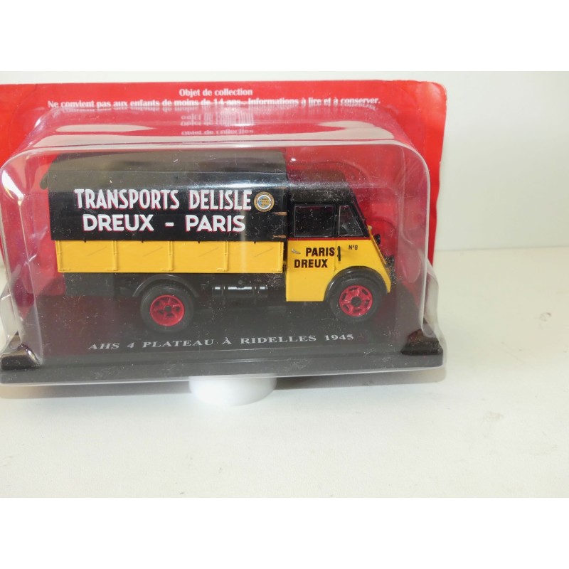RENAULT AHS 4 PLATEAU A RIDELLES 1945 IXO PRESSE 1:43
