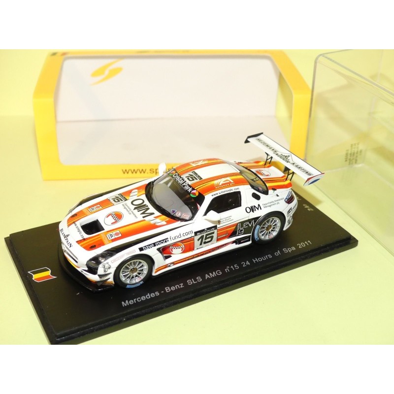 MERCEDES SLS AMG N°15 24 Heures DE SPA 2011 SPARK SB024 1:43