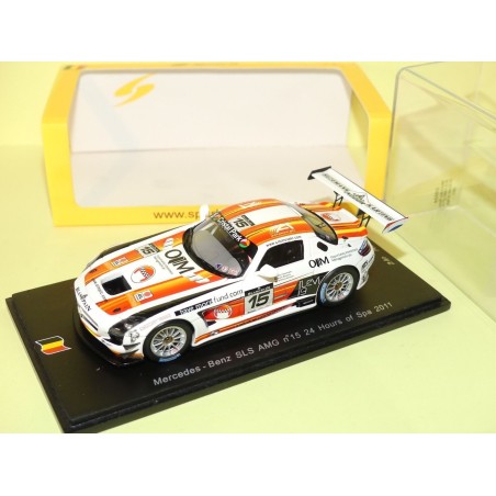 MERCEDES SLS AMG N°15 24 Heures DE SPA 2011 SPARK SB024 1:43