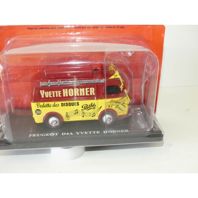 PEUGEOT D4A YVETTE HORNER Tour De France HACHETTE 1:43
