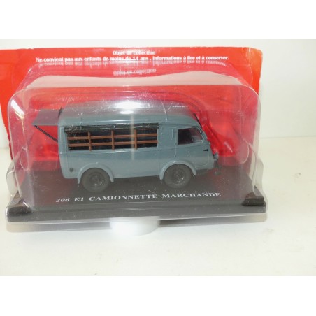 RENAULT 206 E1 CAMIONNETTE MARCHANDE IXO PRESSE 1:43