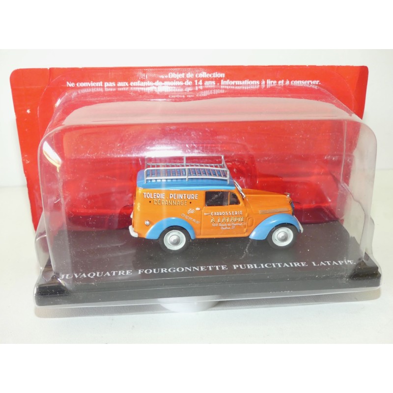 RENAULT JUVAQUATRE FOURGONNETTE LATAPIE 1:43