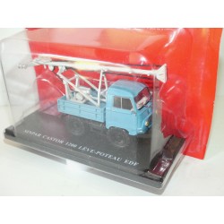 RENAULT SINPAR CASTOR LEVE POTEAU EDF SERVICE IXO PRESSE 1:43