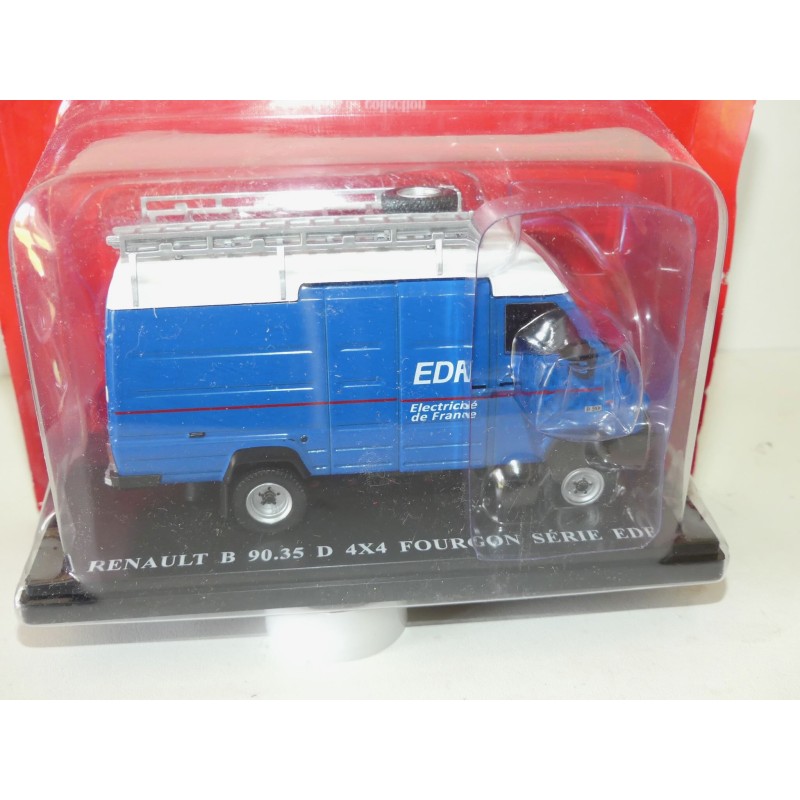 RENAULT B 90.35 4*4 FOURGON EDF IXO PRESSE 1:43
