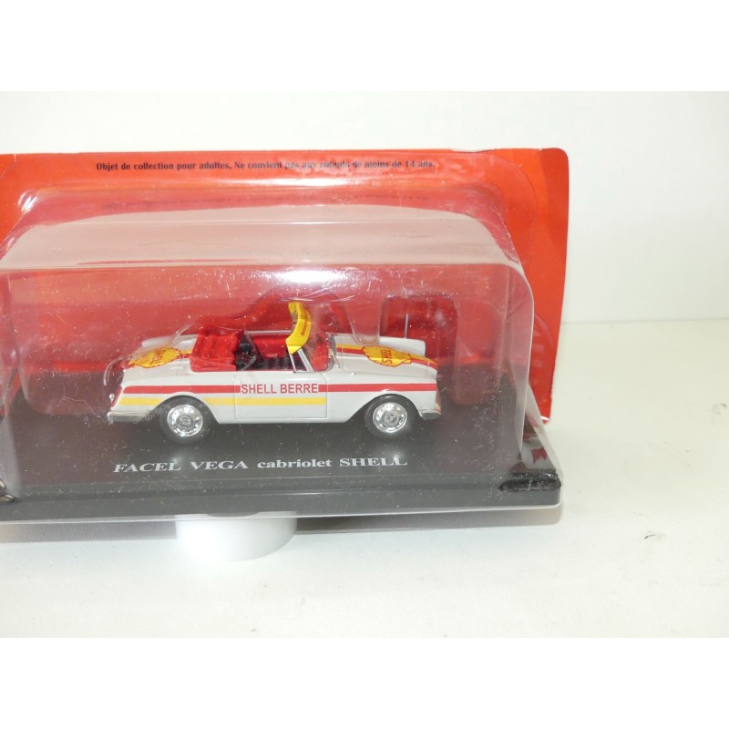 FACEL VEGA CABRIOLET SHELL Tour De France IXO PRESSE 1:43