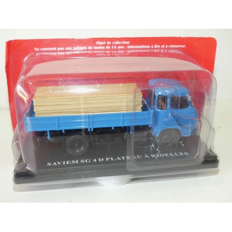 SAVIEM SG 4 D PLATEAU RIDELLES IXO PRESSE 1:43