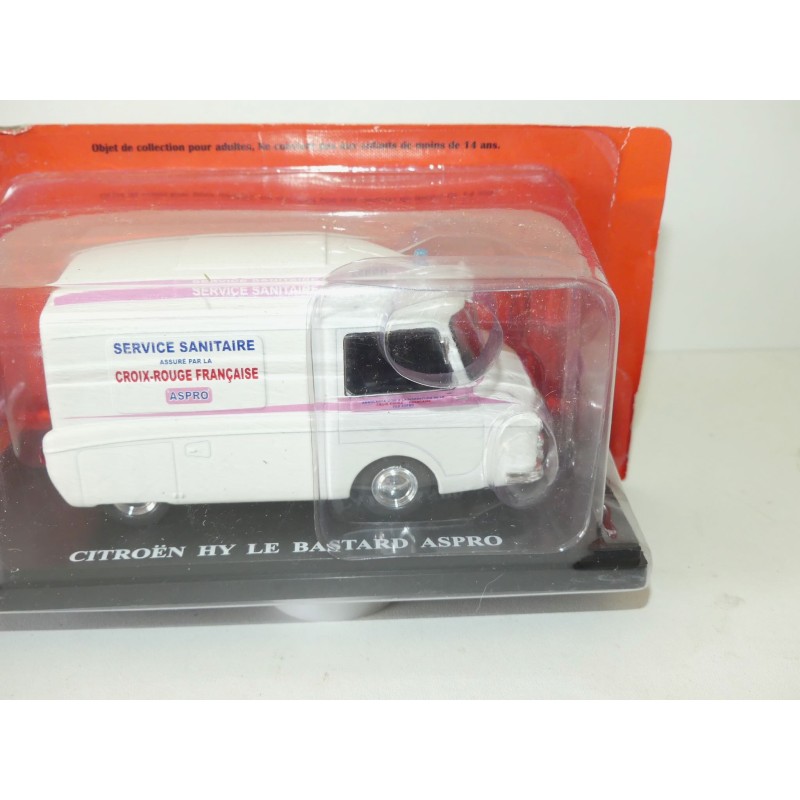 CITROEN HY LE BASTARD ASPRO CROIX ROUGE HACHETTE 1:43 1:43