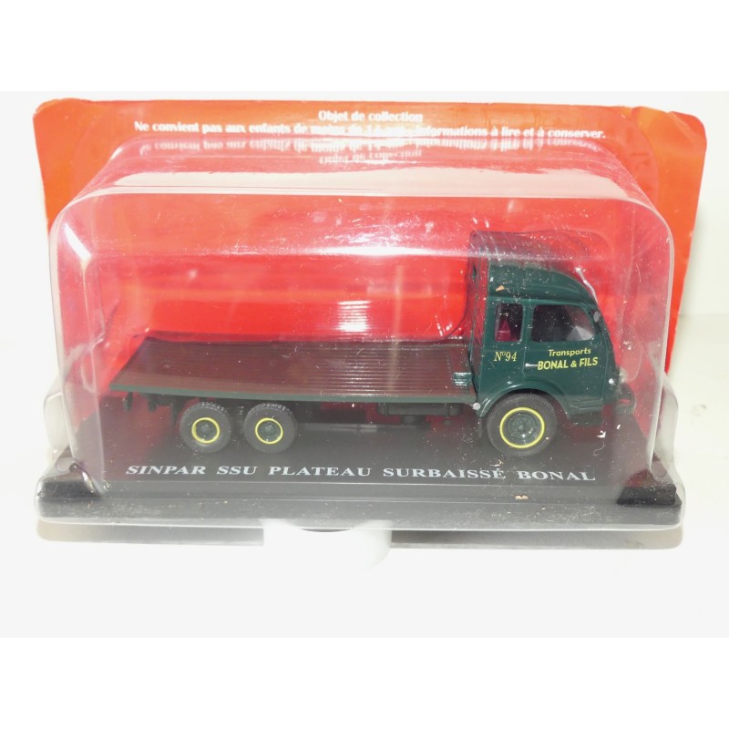 RENAULT SINPAR SSU PLATEAU SURBAISSE BONAL IXO PRESSE 1:43