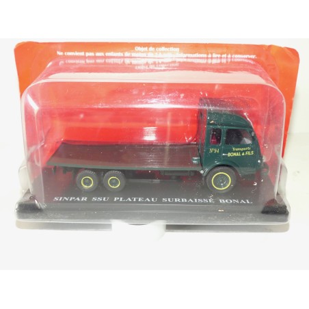 RENAULT SINPAR SSU PLATEAU SURBAISSE BONAL IXO PRESSE 1:43