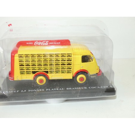 RENAULT 2,5 TONNES PLATEAU BRASSEUR COCA COLA IXO PRESSE 1:43