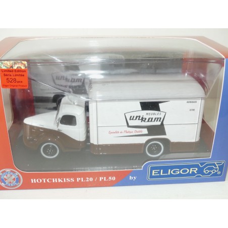 HOTCHKISS PL 25 FOURGON MEUBLE UNIRAM ELIGOR 1:43