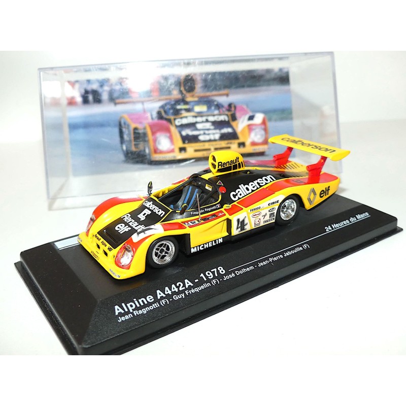 RENAULT ALPINE A442A N°4 LE MANS 1978 ALTAYA 1:43 4ème
