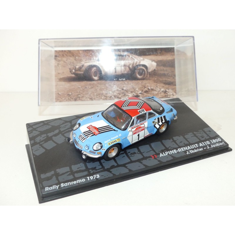 RENAULT A110 RALLYE SANREMO 1973 J. THERIER ALTAYA 1:43
