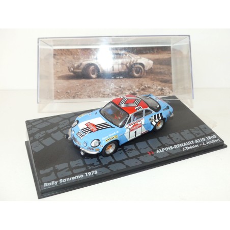 RENAULT A110 RALLYE SANREMO 1973 J. THERIER ALTAYA 1:43