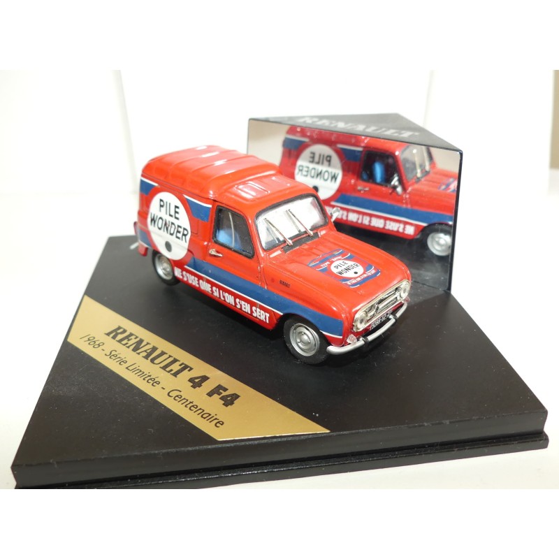 RENAULT 4 F4 PILE WONDER VITESSE 1:43