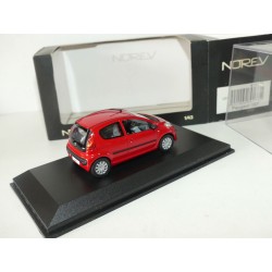PEUGEOT 107 4 Portes Rouge NOREV 1:43