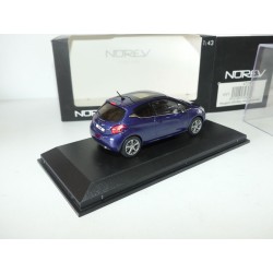 PEUGEOT 208 3 Portes 2012 Bleu Virtuel NOREV 1:43