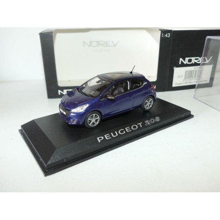 PEUGEOT 208 3 Portes 2012 Bleu Virtuel NOREV 1:43