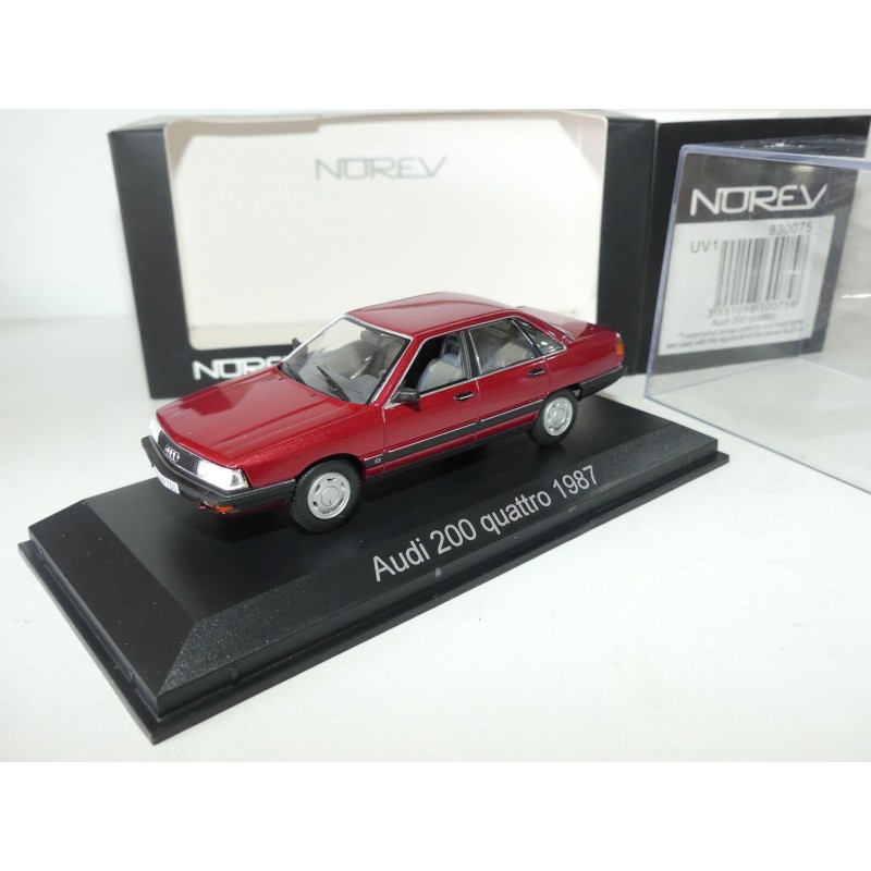 AUDI 80 QUATTRO Rouge NOREV 1:43