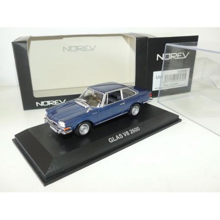 GLAS V8 2600 Bleu NOREV 1:43