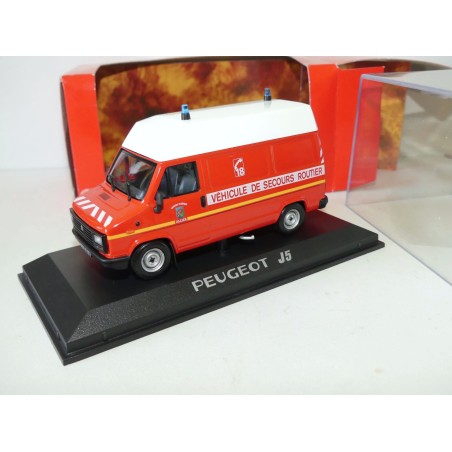 PEUGEOT J5 VSR POMPIERS 1985 NOREV 1:43