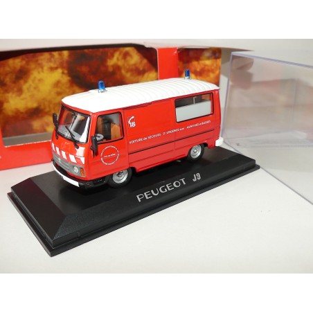 PEUGEOT J9 VSAB POMPIERS PUY DE DOME NOREV 1:43