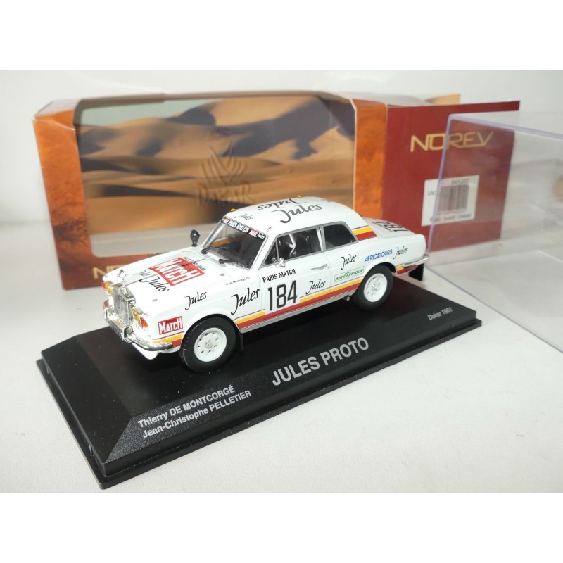 ROLLS ROYCE PROTO JULES RALLYE A DAKAR 1981 NOREV 1:43