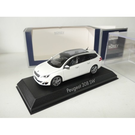 PEUGEOT 308 SW I Phase 2 2013 Blanc NOREV 1:43