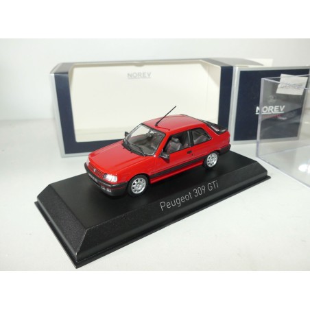 PEUGEOT 309 GTi 1987 Rouge NOREV 1:43