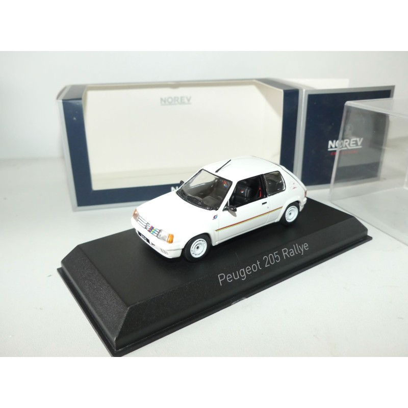 PEUGEOT 205 RALLYE 1988 Blanc NOREV 1:43
