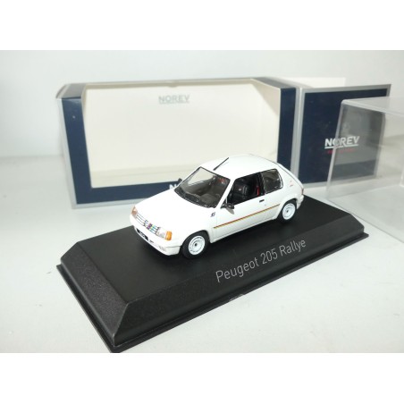 PEUGEOT 205 RALLYE 1988 Blanc NOREV 1:43