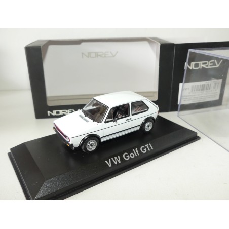 VW GOLF I GTi Blanc NOREV 1:43
