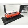 PEUGEOT 504 BREAK POMPIERS AMBULANCE NOREV 1:43