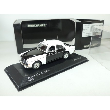 VOLVO 121 AMAZON 4 Portes 1966 POLIS MINICHAMPS 1:43