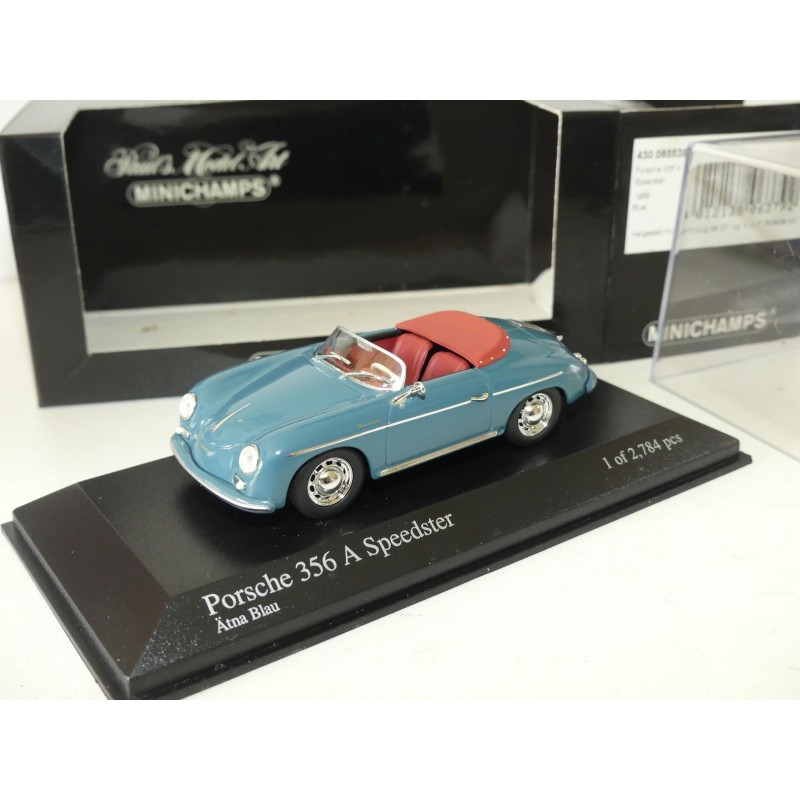 PORSCHE 356 A SPEEDSTER 1956 Bleu MINICHAMPS 1:43