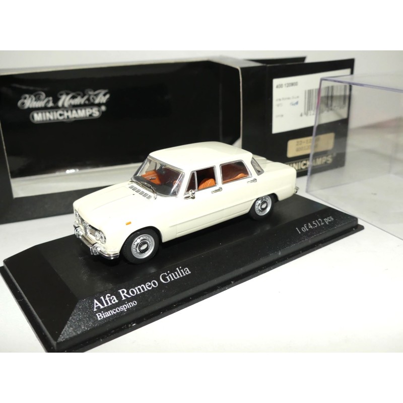 ALFA ROMEO GIULIA 1970 Blanc MINICHAMPS 1:43
