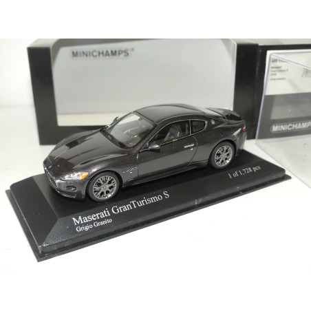 MASERATI GRAN TURISMO S 2008 Gris MINICHAMPS 1:43