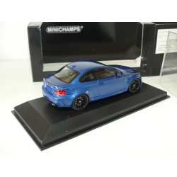 BMW SERIE 1 M COUPE 2011 Bleu MINICHAMPS 1:43