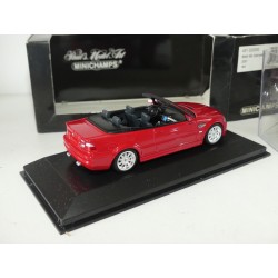 BMW M3 CABRIOLET E46 2001 Rouge MINICHAMPS 1:43