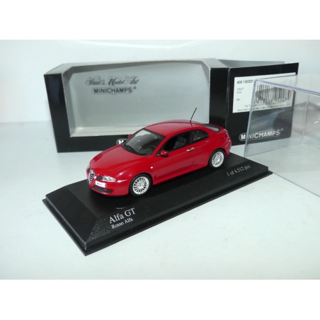 ALFA ROMEO GT 2003 Rouge MINICHAMPS 1:43
