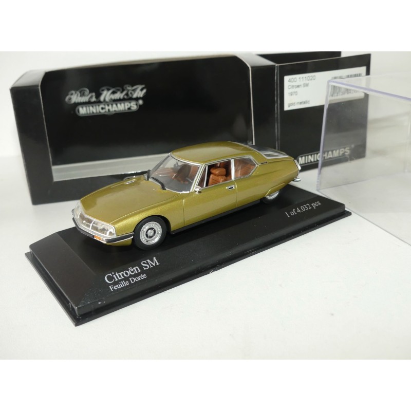 CITROEN SM 1970 Gold MINICHAMPS 1:43
