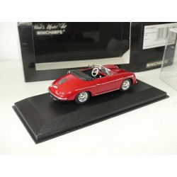 PORSCHE 356 A SPEEDSTER 1956 Rouge MINICHAMPS 1:43