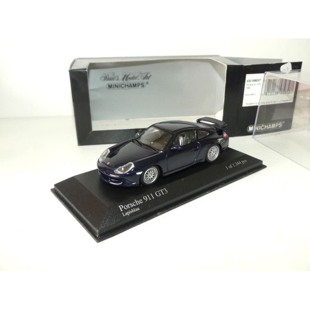 PORSCHE 911 GT3 996 1999 Bleu Lapisblau MINICHAMPS 1:43