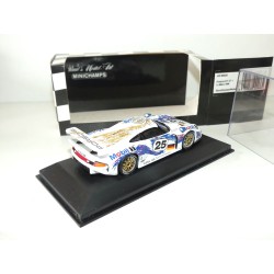 PORSCHE 911 GT1 N°25 LE MANS 1996 MINICHAMPS 1:43 2ème