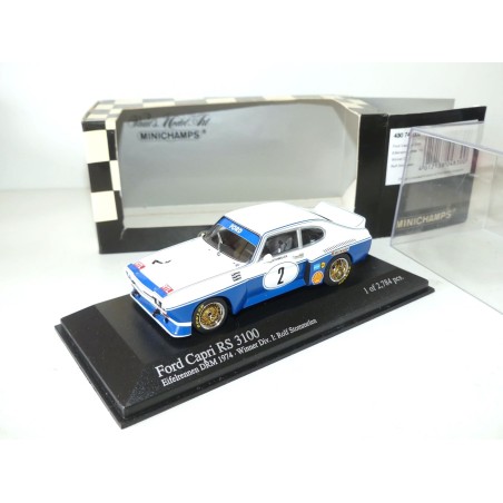 FORD CAPRI RS 3100 N°2 DRM 1974 R. STOMMELEN MINICHAMPS 1:43