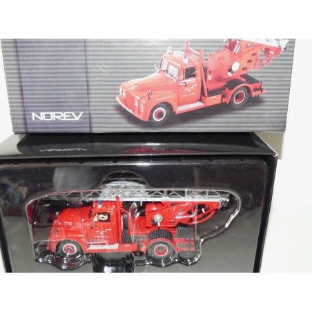 CITROEN T46 POMPIERS CITERNE ECHELLE PIVOTANTE MANUELLE NOREV 1:43