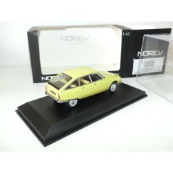 CITROEN GS 1971 PrimevÃ¨re Yellow NOREV 1:43 