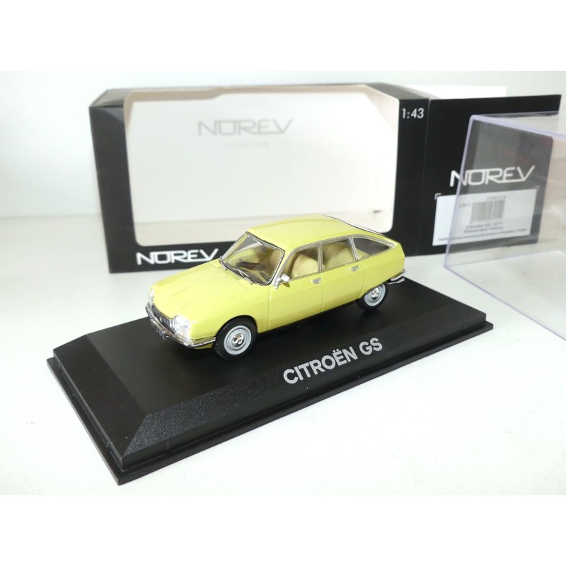 CITROEN GS 1971 PrimevÃ¨re Yellow NOREV 1:43 
