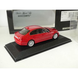 BMW SERIE 3 E90 2005 Rouge MINICHAMPS 1:43